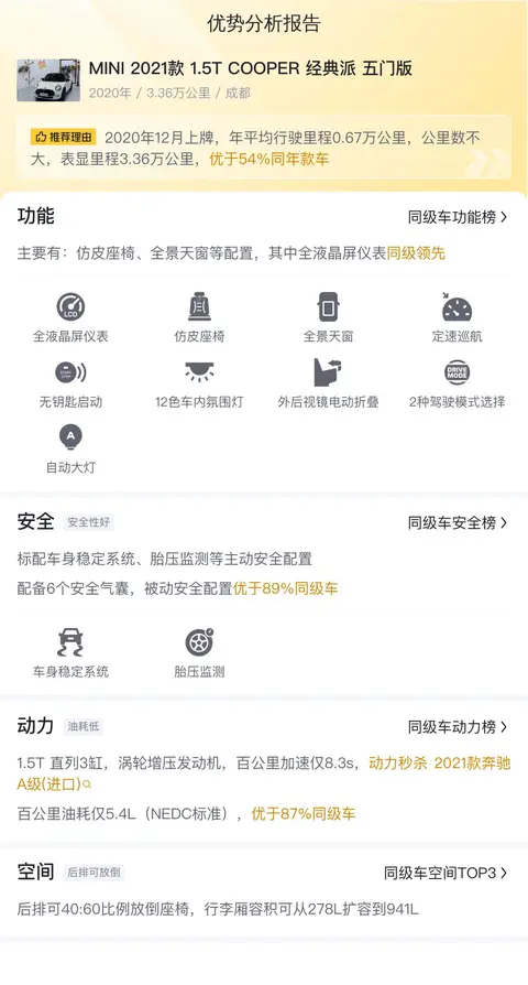 21款MINI COOPER，13万多入手，都市丽人的精致小玩具？