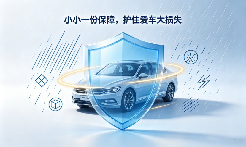 人保车险|小小一份保障，护住爱车大损失